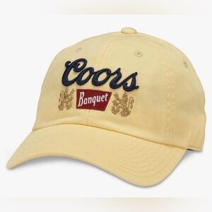 AMERICAN NEEDLE Coors Banquet Beer Unisex Adjustable Buckle Strap Baseball Hat